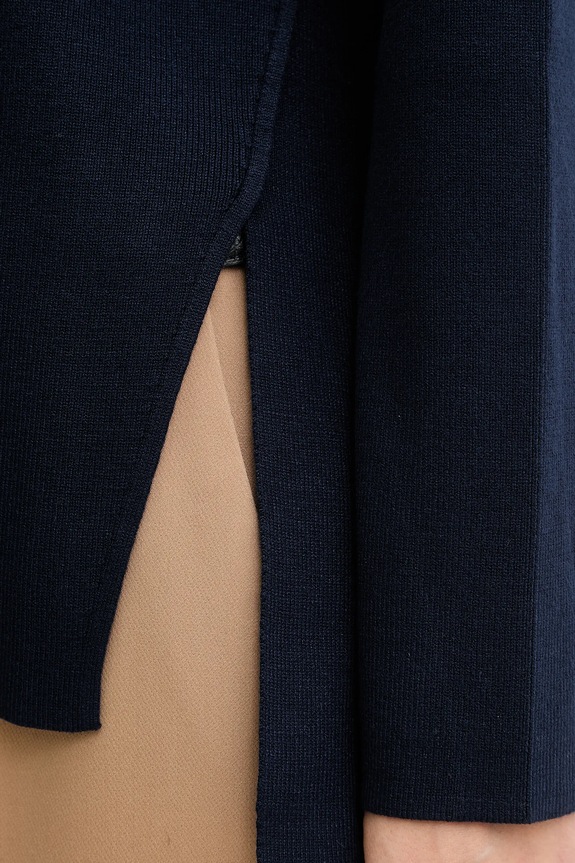 Πουλόβερ United Colors of Benetton 17Q3D10F9 σκούρο μπλε