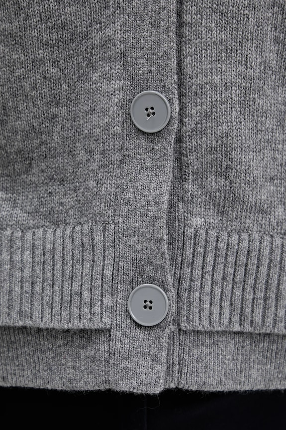 Sisley kardigan z dodatkiem wełny 122WL602S szary