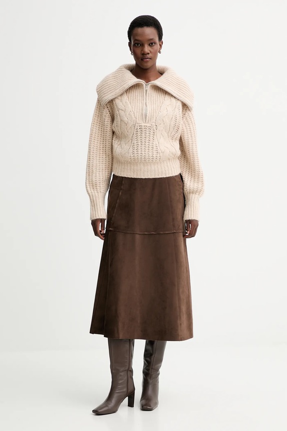 IRO maglione con lana WM12SWANA beige AW25