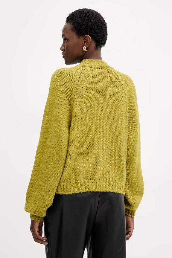 Abbigliamento Haveone cardigan con aggiunta di lana JIT.P021 verde