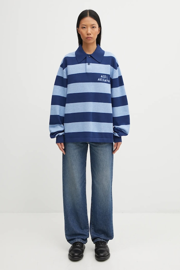 Axel Arigato maglione con lana Frey Polo A3315001 blu