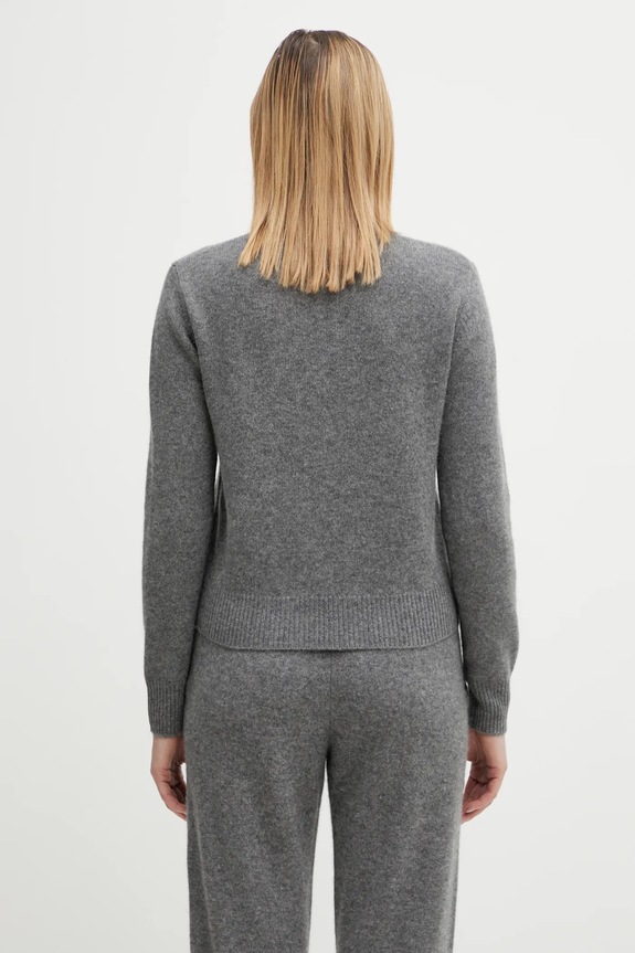 Clothing Sporty & Rich woolen jumper SRC Cashmere WS01267302GY22 gray