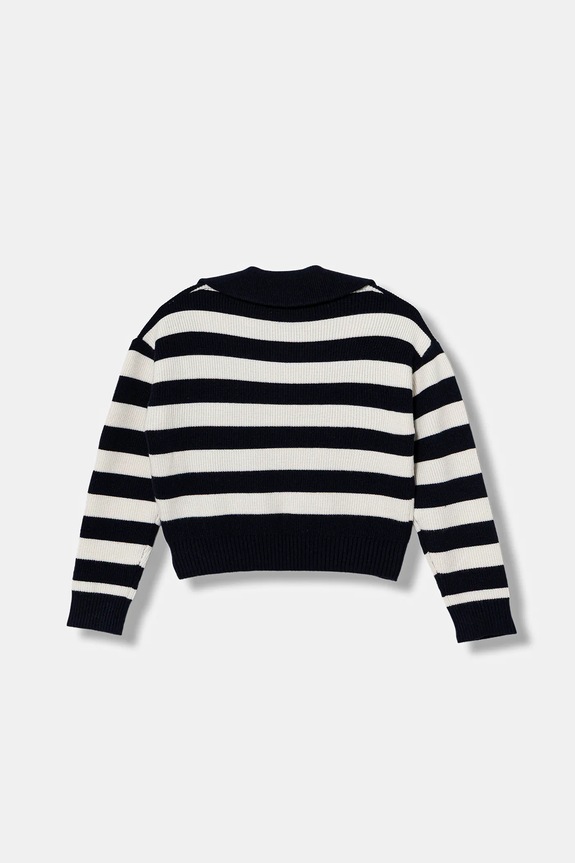 Guess sweter dziecięcy J5YR05.Z3FU0.9BYA granatowy AW25