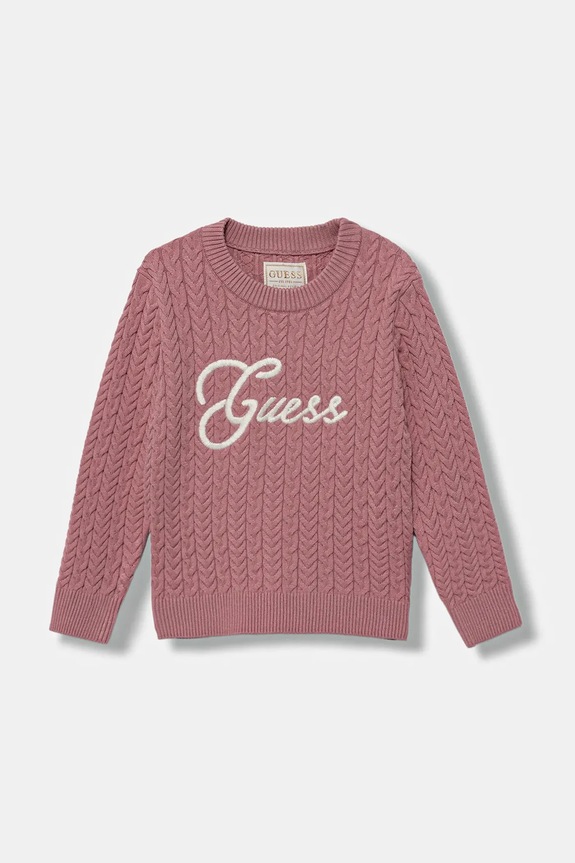 Dětský svetr Guess tenká růžová K5YR04.Z3OI0.9BYA