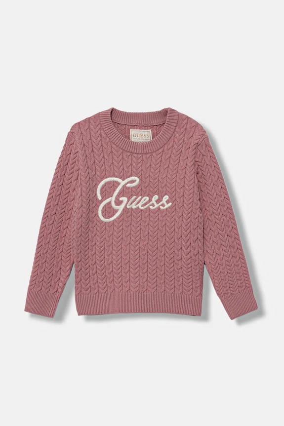 Dětský svetr Guess tenká růžová K5YR04.Z3OI0.9BYA