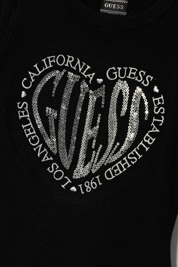 Lány Guess gyerek pulóver K5YR08.Z2NQ2.9BYA fekete