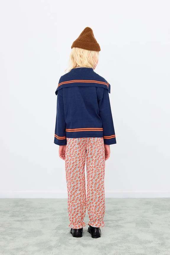Tinycottons sweter dziecięcy STRIPES TINY CARDIGAN AW25.113