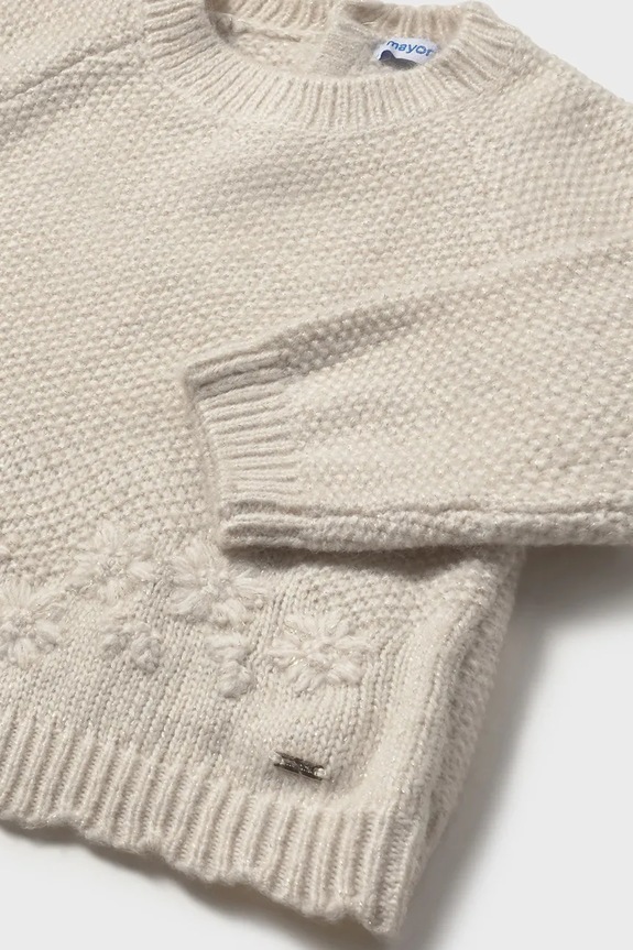 Dziewczynka Mayoral sweter niemowlęcy 2352.4B.Baby.9BYA beżowy