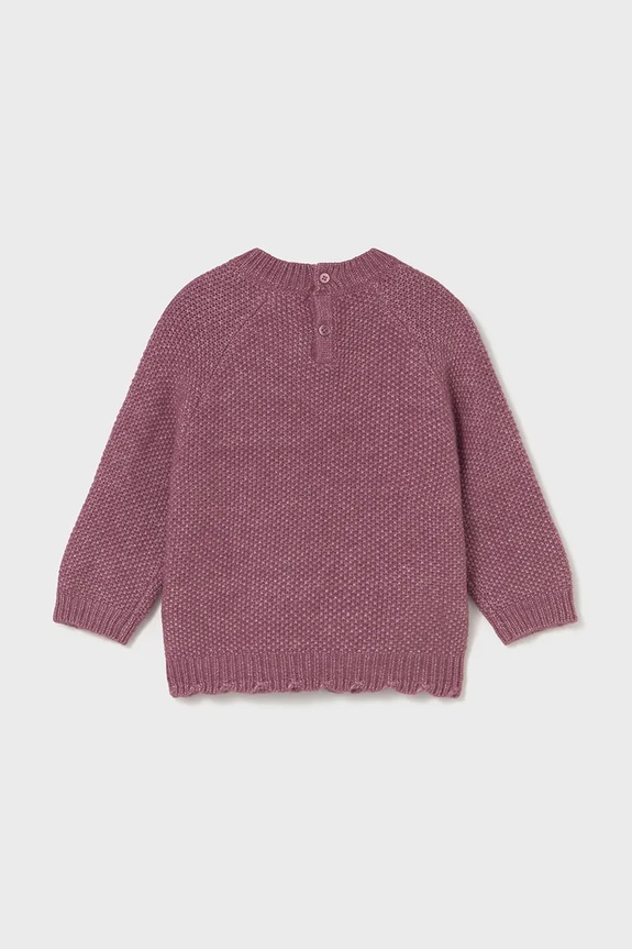 Mayoral sweter niemowlęcy 2352.4B.Baby.9BYA różowy AW25