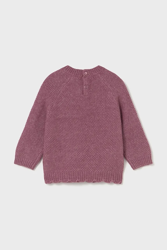 Mayoral sweter niemowlęcy 2352.4B.Baby.9BYA różowy AW25