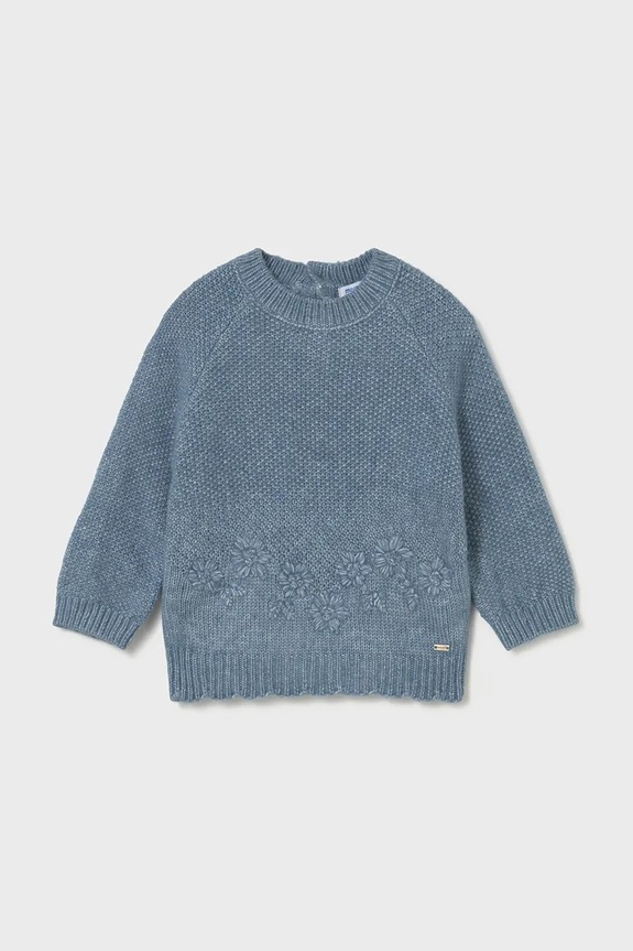 Mayoral sweter niemowlęcy średniej grubości niebieski 2352.4B.Baby.9BYA