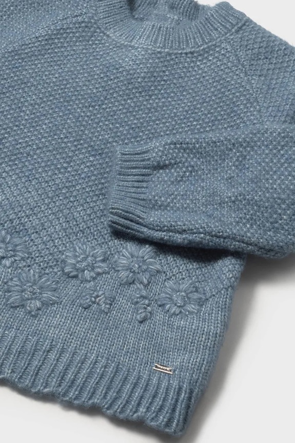 Dziewczynka Mayoral sweter niemowlęcy 2352.4B.Baby.9BYA niebieski