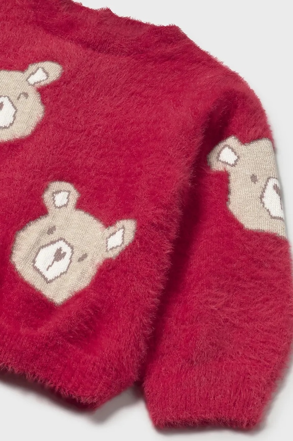 Κοριτσίστικα Παιδικό πουλόβερ Mayoral 2356.4H.Baby.9BYA κόκκινο