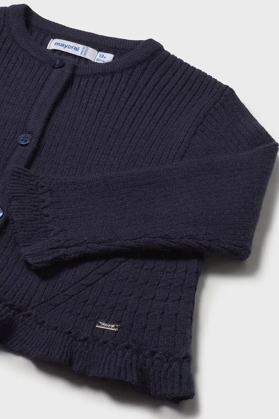 Dziewczynka Mayoral kardigan niemowlęcy 2358.4C.Baby.9BYA granatowy