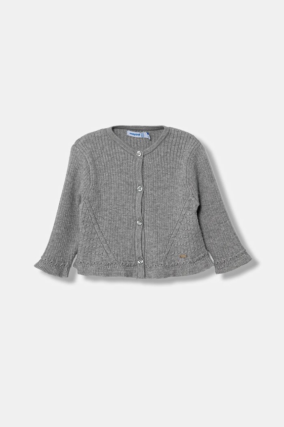 Mayoral cardigan bebe uni gri 2358.4C.Baby.9BYA