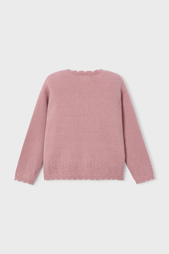 Mayoral pulover copii 4302.6C.Mini.9BYA roz AW25
