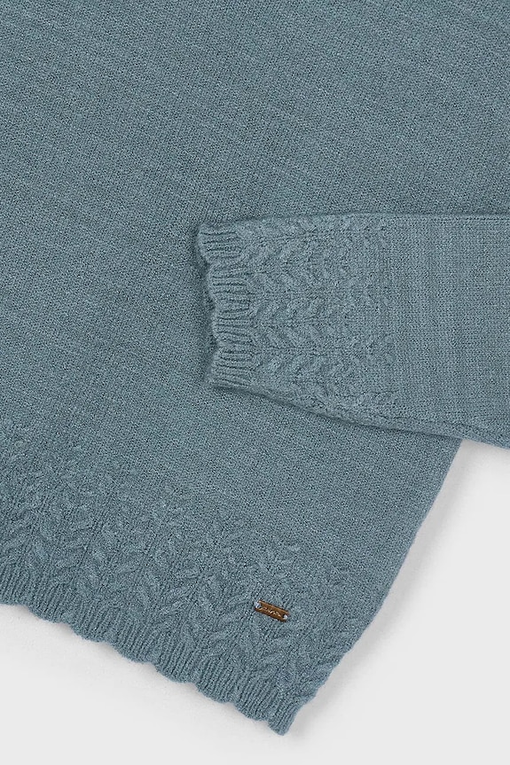 Mayoral sweter dziecięcy turkusowy 4302.6C.Mini.9BYA