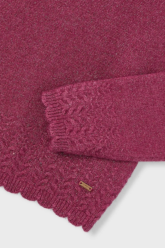 Dziewczynka Mayoral sweter dziecięcy 4302.6C.Mini.9BYA bordowy
