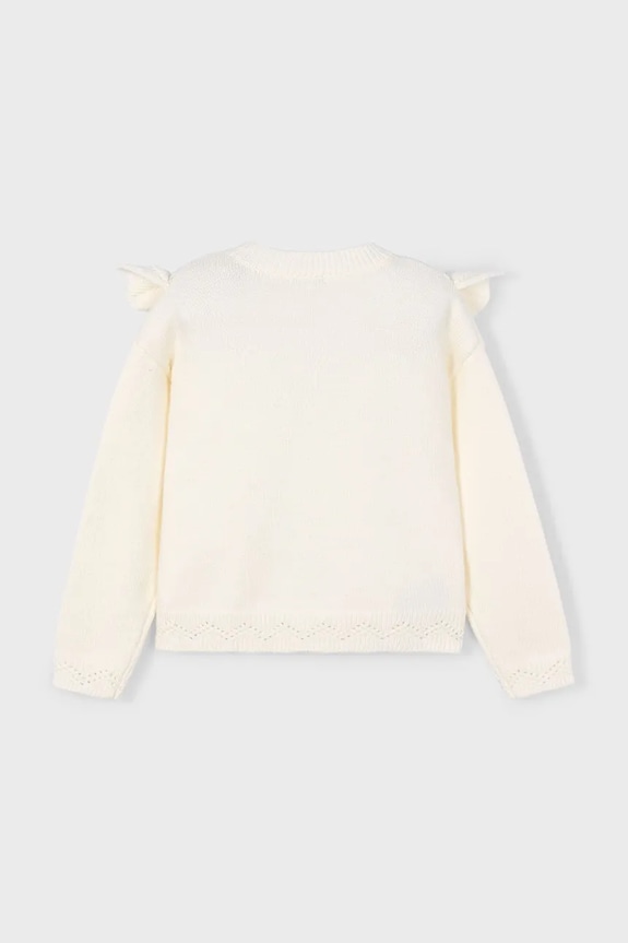 Dziewczynka Mayoral sweter dziecięcy 4304.6F.Mini.9BYA beżowy