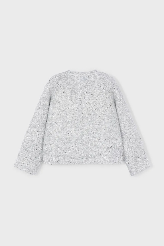 Dziewczynka Mayoral sweter dziecięcy 4306.6K.Mini.9BYA szary