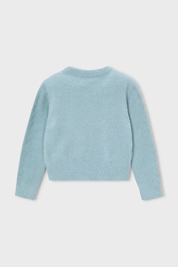 Mayoral sweter dziecięcy 4307.6L.Mini.9BYA turkusowy AW25