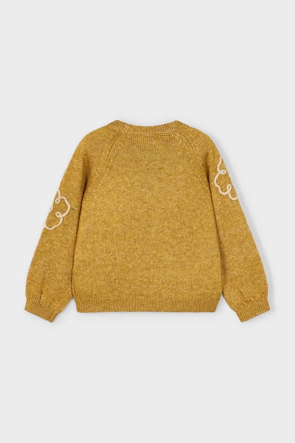 Lány Mayoral gyerek pulóver 4308.6L.Mini.9BYA sárga