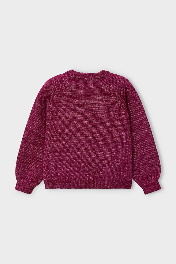 Mayoral sweter dziecięcy 4308.6L.Mini.9BYA czerwony AW25