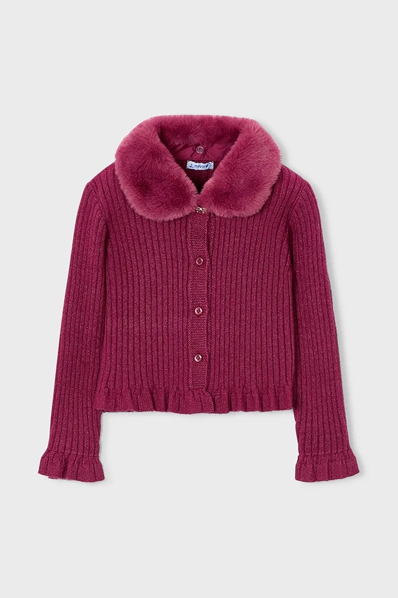 Mayoral cardigan copii melanj rosu 4311.6L.Mini.9BYA