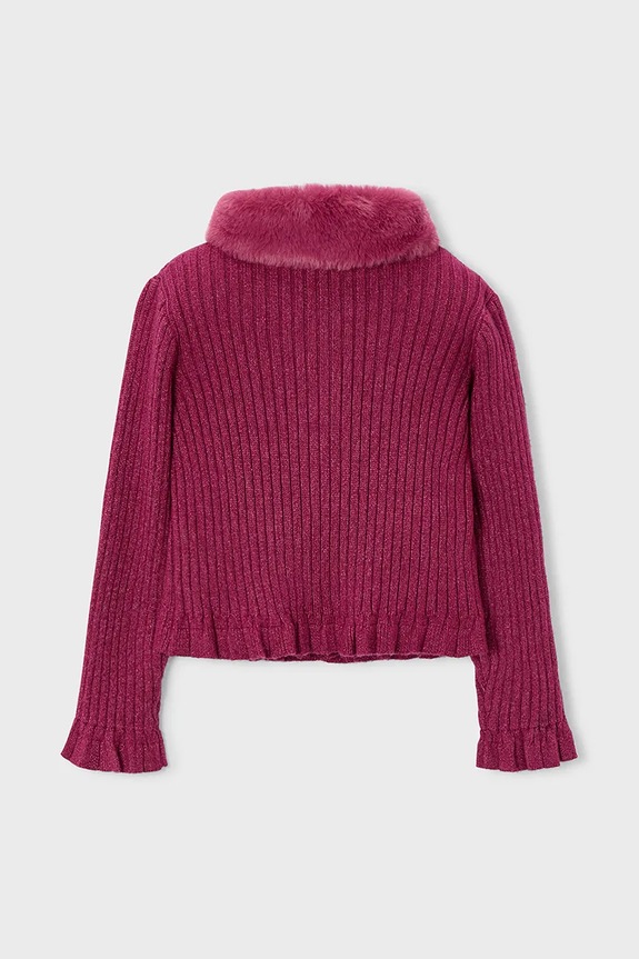 Mayoral cardigan copii 4311.6L.Mini.9BYA rosu AW25