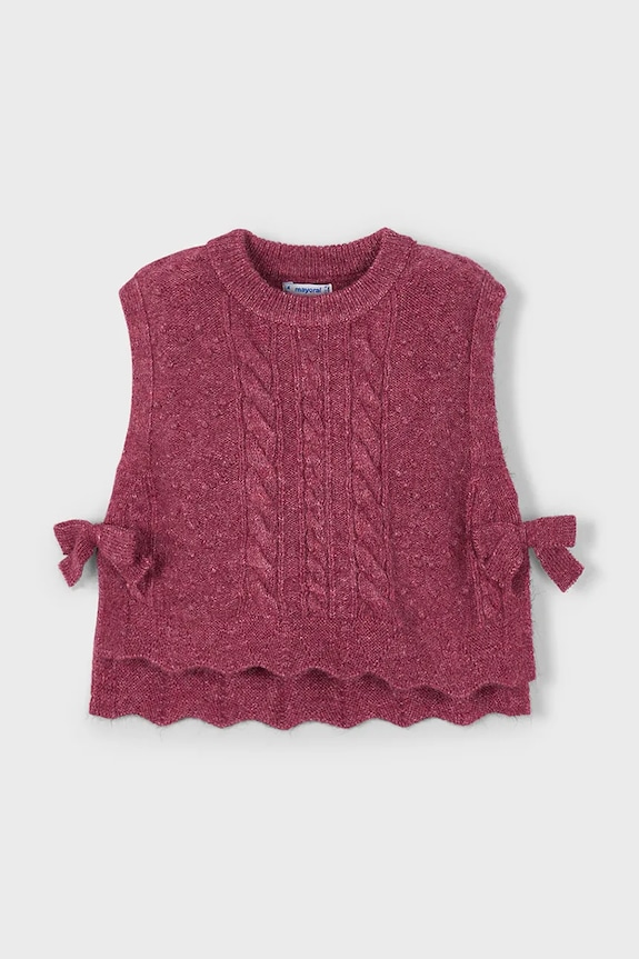 Mayoral sweter dziecięcy pozostałe czerwony 4314.6H.Mini.9BYA