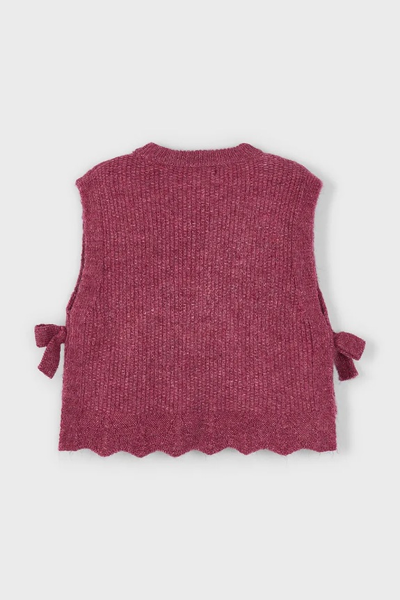 Mayoral sweter dziecięcy 4314.6H.Mini.9BYA czerwony AW25