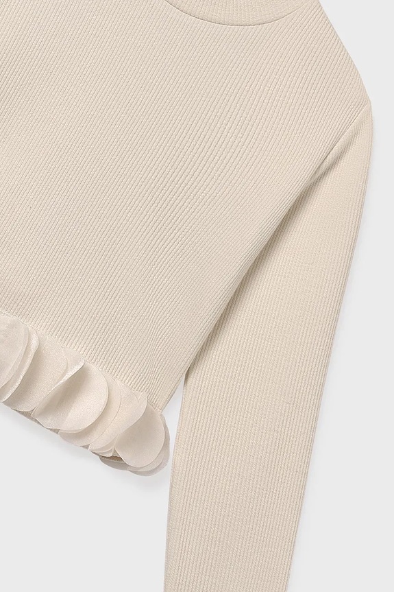 Mayoral sweter dziecięcy beżowy 7030.8B.Junior.9BYA