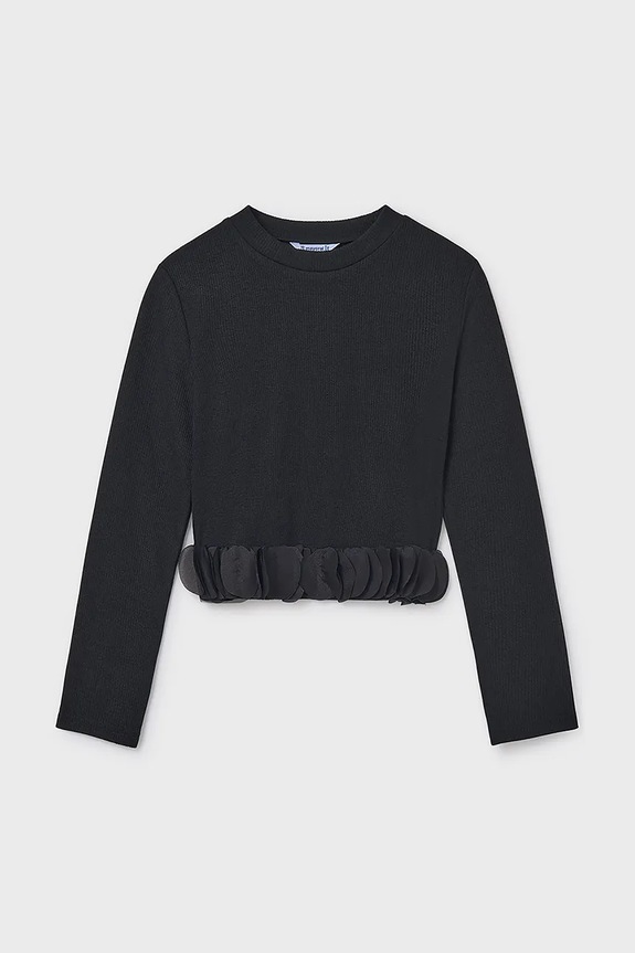 Mayoral sweter dziecięcy 7030.8B.Junior.9BYA czarny AW25