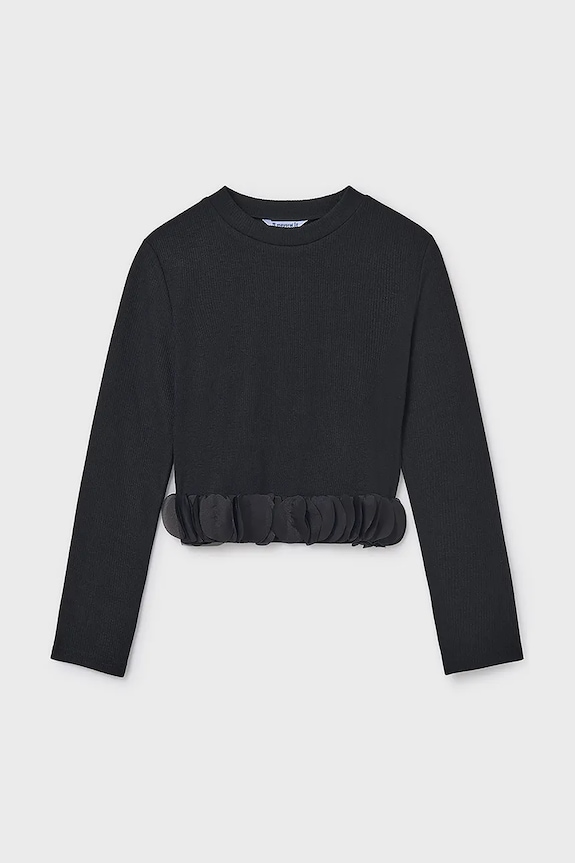Mayoral sweter dziecięcy 7030.8B.Junior.9BYA czarny AW25