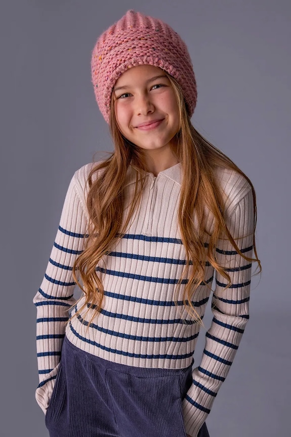 Mayoral sweter dziecięcy pozostałe beżowy 7195.8G.Junior.9BYA