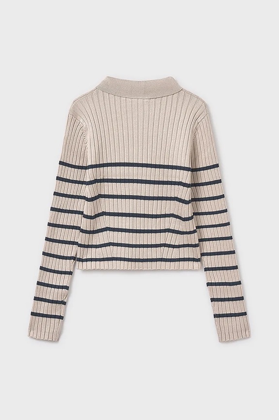 Dziewczynka Mayoral sweter dziecięcy 7195.8G.Junior.9BYA beżowy