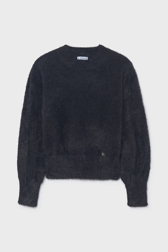Mayoral pulover copii uni negru 7308.8A.Junior.9BYA
