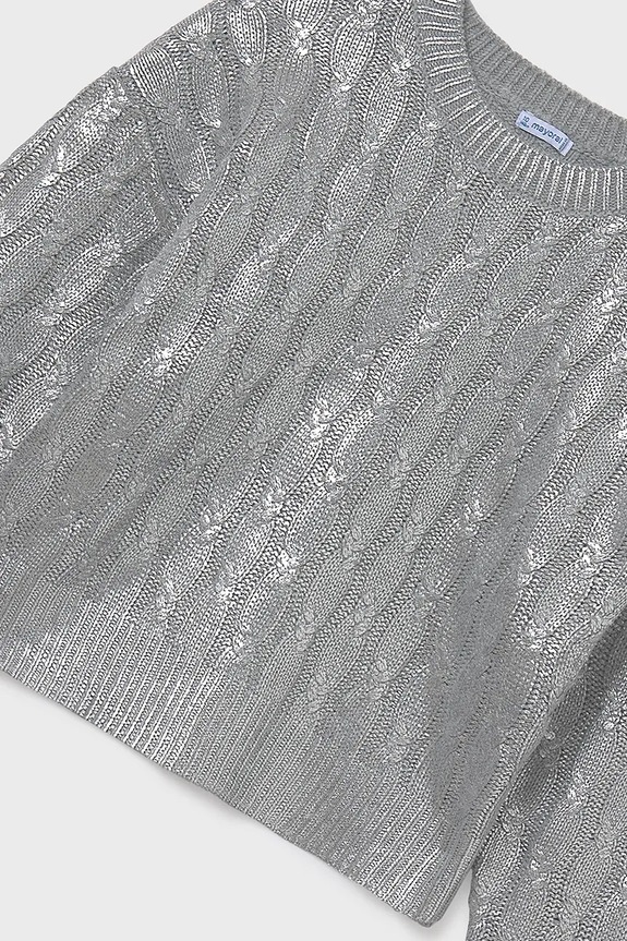 Mayoral sweter dziecięcy szary 7309.8A.Junior.9BYA