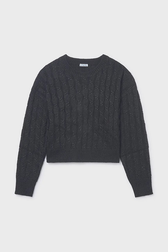 Mayoral sweter dziecięcy pozostałe czarny 7309.8A.Junior.9BYA