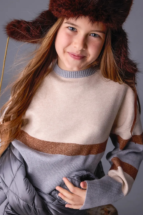 Mayoral sweter dziecięcy 7310.8B.Junior.9BYA beżowy