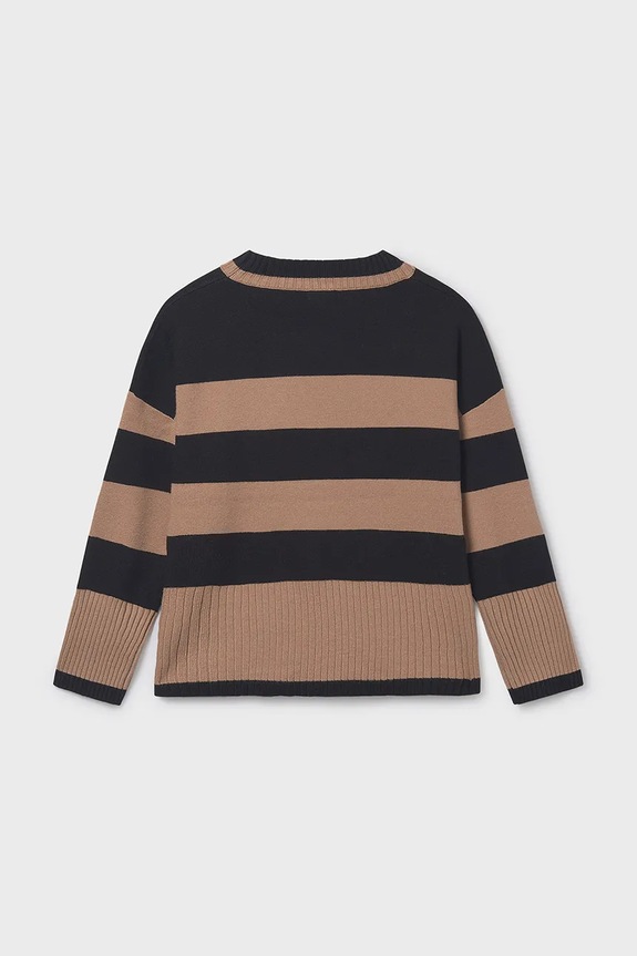 Dziewczynka Mayoral sweter dziecięcy 7311.8C.Junior.9BYA brązowy