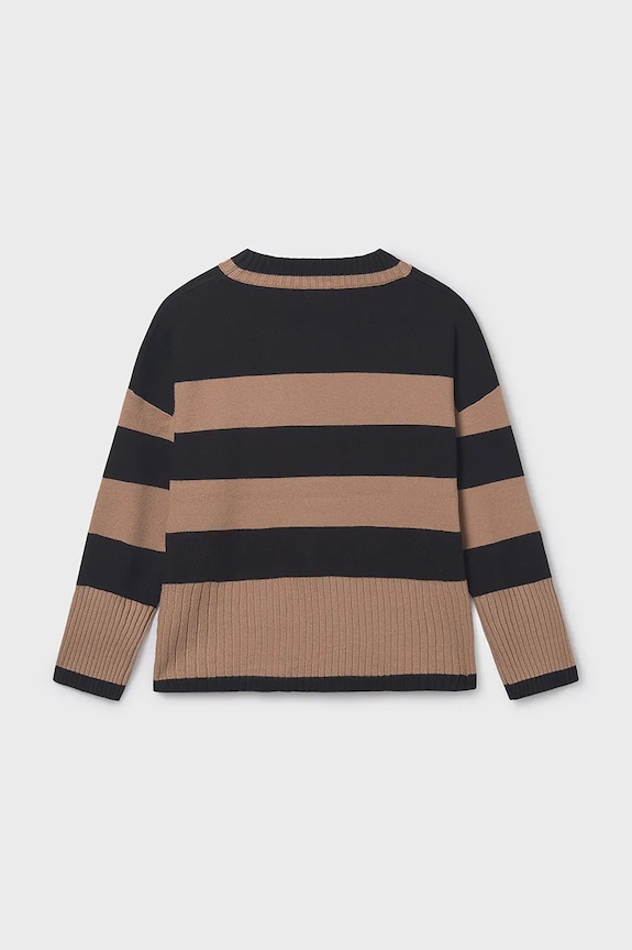 Dziewczynka Mayoral sweter dziecięcy 7311.8C.Junior.9BYA brązowy