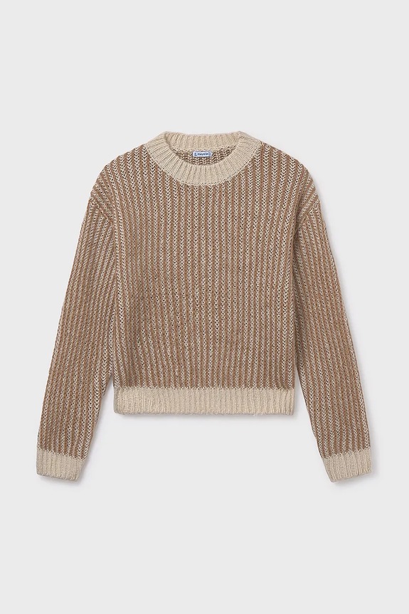 Mayoral maglione per bambini 7315.8J.Junior.9BYA marrone AW25