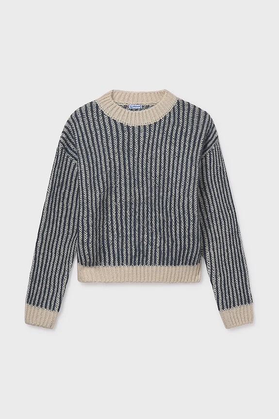 Mayoral pulover copii 7315.8J.Junior.9BYA verde AW25