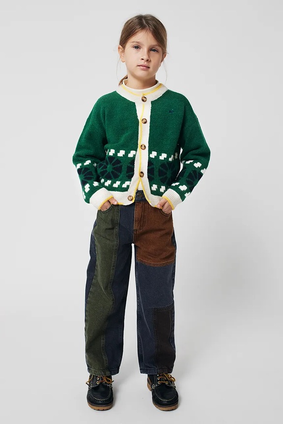 Bobo Choses cardigan con aggiunta di cotone bambini Kaleidoscope 225AC114