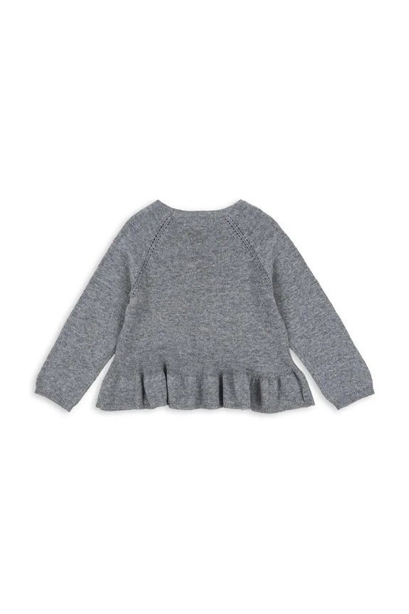 Πουλόβερ από κασμίρ Konges Sløjd CATHY KNIT SWEATER KS103748.9BYA γκρί AW25