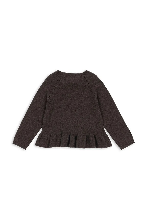 Πουλόβερ από κασμίρ Konges Sløjd CATHY KNIT SWEATER KS103748.9BYA καφέ AW25