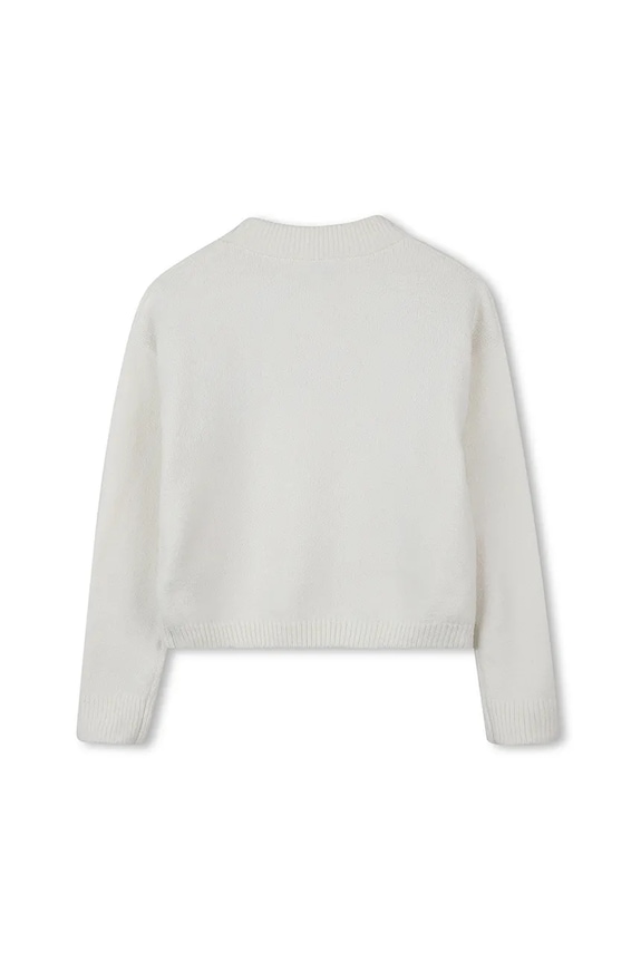 Dziewczynka Michael Kors sweter dziecięcy R30460.156 beżowy