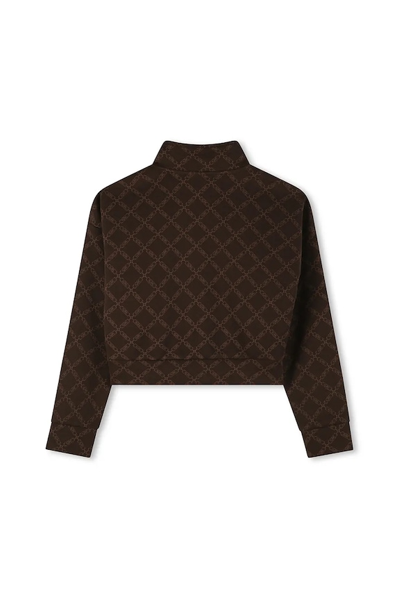 Dziewczynka Michael Kors bluza dziecięca R30472.114.150 brązowy