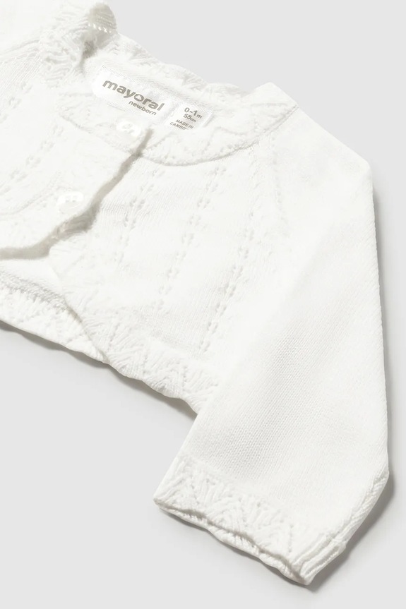 Fete Mayoral Newborn cardigan bebe 307.2K.Newborn.9BYA bej